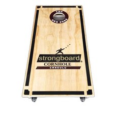 콘홀 보드게임 실내외 목재 과녁 모래주머니 던지기, 1개, 90X51CM 1대