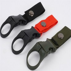 가득찬숙 휴대용고리홀더 등산물병고리, 레드