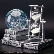 생일선물 아이디어 발광 크리스탈 볼 모래시계 남녀 친구 절친 선생님 졸업선물, 하나, 색깔16
