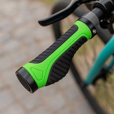 HOOT 텍트 자전거손잡이 핸들그립 바엔드 (그린), 기본