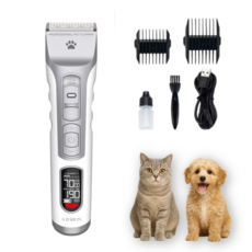 바론 프리미엄 반려동물 바리깡 이발기, 1개, 화이트