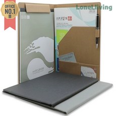 로넬리빙 로얄오피스 A4 스마트 클로징 자석바인더 R-9017 블랙 230x325mm, 1개