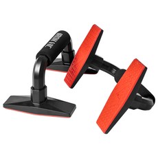 아이언빅 방탄손목 논슬립 푸쉬업바 2p, IRVCA00023, 레드