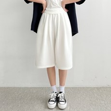 쏘옷 남녀공용 폴더리 사이드 폴딩 투 핀턱 팬츠