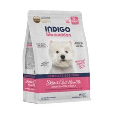INDIGO 英迪格 犬糧 皮膚腸胃保健配方 益生菌 全齡犬適用 小顆粒 2kg, 1個, 皮膚&腸胃保健2kg(超商限兩包)