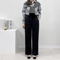 따뜻 헤이븐 기모 슬랙스 부츠컷/일자 2가지 빅사이즈여성의류 스판 밴딩팬츠 키작녀 오피스룩 데일리룩 하객룩 유니폼 모직 여성 겨울바지