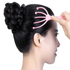 라이프랩 구슬 두피 마사지기 두피마사지빗, 1