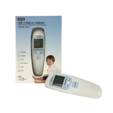 來而康 豪展 非接觸式紅外線體溫計 NT61 非接觸 額溫槍 體溫計 紅外線 體溫機 額溫, 1個