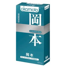 岡本 Okamoto 混合潤薄/輕薄貼身/潮感潤滑型/透薄型/極潤型 保險套 10入, 1個, SK 潮感潤滑型10入裝