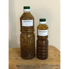 黃金桂花浸泡甜杏仁油 臉部保養油, 1個, 500ml