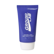 그라운드랩 내츄럴 라이트 남자 선크림 톤업 눈시림 없는 워터프루프, 3개, 50ml
