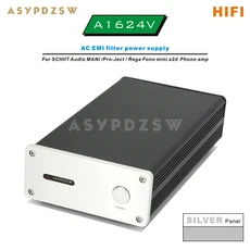 SCHIIT Audio MANI Phono/Pro-Ject/Rega Fono mini a2d MMPhono amp AC 16V/24V(옵션)용 HIFI EMI 필터 전, 04 SILVER AC 115V IN, 04 SILVER AC 115V IN