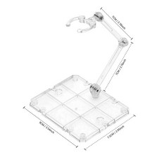 투명 액션 모델 피규어 베이스 홀더 RG 스탠드 HG 조립식 인형 디스플레이 지지대 144 SD, 명확하다