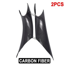 카본 룩 인테리어 2015 커버 문짝 트림 2013 F30 F35 2017 3 시리즈 호환 BMW 2012 2018 4 1세트 2014 2016 핸들 팔걸이, Carbon Fiber-2Pcs