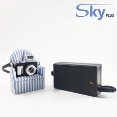 대한민국 SKYPLUS 어댑터 [전원포함] 하이크비젼 KPC-024F DVR 레코더 호환, 1개, 블랙
