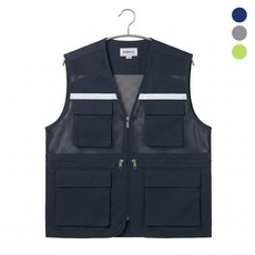 망사조끼 작업조끼 단체조끼 등산조끼 PA망사조끼, PA-망사조끼(네이비)