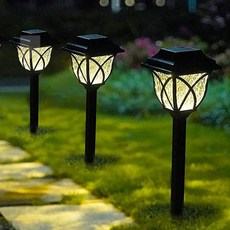 G.L.S LED 태양광 정원등 2개입 야외조명등