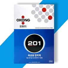 오공 본드 201 800g 목공 도배 장판 바닥재 접착제, 1개