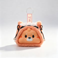 [Molynk] 랜덤박스 동물 PU 말랑이 키링 가방고리 쫀득쫀득 인형 스트레스 해소 직장인 선물 7.5cm 9.5cm 102g