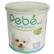 페베 프리미엄 강아지 분유, 우유맛, 2개