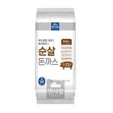 면사랑 순살돈까스, 1개, 1.5kg