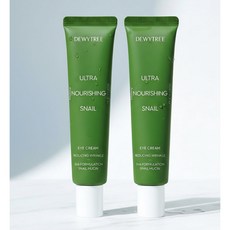 듀이트리 울트라 너리싱 스네일 아이크림, 2개, 40ml