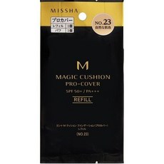 MISSHA Magic Cushion Pro-Cover 氣墊粉餅補充蕊 SPF50+ PA++++, 1個, 23自然色(現貨), 23自然色