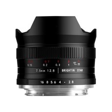 Brightin Star 7.5mm F2.8 MF Nikon Z APS-C Nikon Z30 Z50 Z50II Zfc Z5 Z5II Z6 Z6II Z6III Z7 Z7II Z8