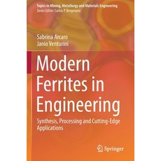 (영문도서) Modern Ferrites in Engineering: Synthesis Processing and Cutting-Edge Applications Paperback, Springer, English, 9783030789909