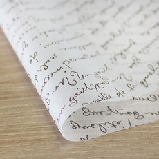 유치원선물 M02 불어유산지(초코/화이트)15장, 화이트