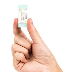 1/3개입 델리 카와이 직사각형 연필 지우개 독창성 교정 학교 필기 용품 문구류