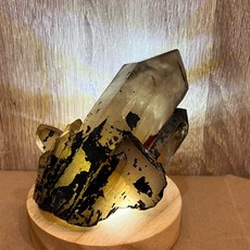 原礦水晶 黃水晶晶簇 能量療癒, 1個