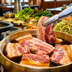 청주 간장 흑돼지 쫀삼겹, 600g, 2개