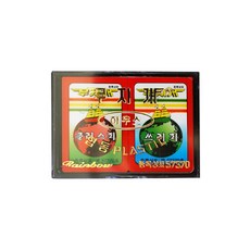 정품 고급 무지개 하우스 맞고 화투 사기방지, 상세페이지 참조, 1개