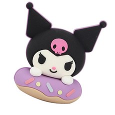 쿠로미 3D 도넛 슈즈참, 퍼플:FREE