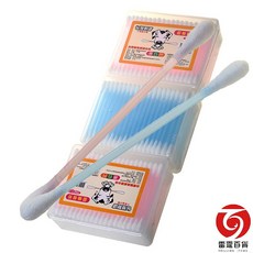 黑白犬 粗軸棉棒, 1個