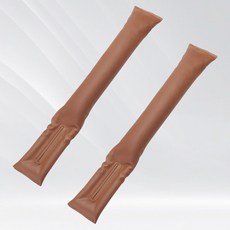 자동차 시트 틈새 채우기 사이드 플러그 스트립 누수 방지 충전 스타일링 패딩 가죽 패드 액세서리, 02 2Pcs For Brown