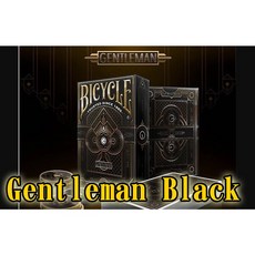 808 MAGIC 魔術道具 Bicycle gentleman black 紳士黑色撲克牌 魔術表演道具, 1個