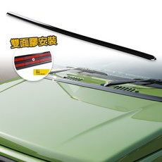 Fyralip Y2 引擎蓋防蟲擾流板 鈴木 Jimny 第四代 JB64 熱銷日本 素材/合車色烤漆 MIT, 素材(不烤漆)