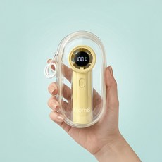 프롬비 에어터보 키링팬 립밤 선풍기 1개, 레몬에이드, 182HFPC