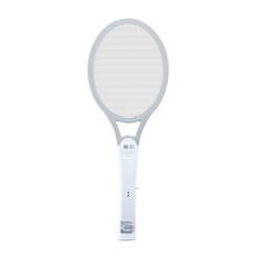 安寶 電池式 單層強力大型電蚊拍 AB-9912 電蚊拍 電蟑螂 電蜘蛛 電蒼蠅, 灰白