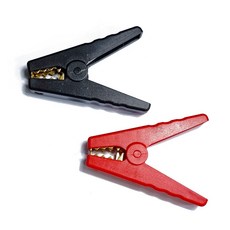 점프스타터용 배터리 집게 150A 악어집게 1조 자동차 점프선 밧데리 클립, 1개