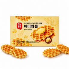 오늘좋은 버터와플 (180G), 7개, 180g