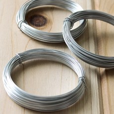 가는철사 얇은철사 은색 와이어 0.7mm x 7M 3개