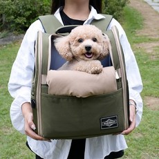 韓國ParisDog微風舒適寵物前背包 (寵物背包 寵物外出包), 1個