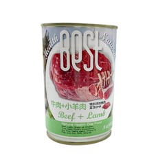 喵啾寵物小舖 BEST 倍思特 頂級養生狗罐, 牛肉, 410g, 1罐