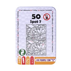 [브레인티저스] 퍼플카우 아이큐 스팟7 보드게임 1인 틀린그림찾기, 상세 설명 참조, 상세 설명 참조