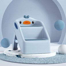 유아 아기 어린이 발 디딤대 세면대 발판 화장실 계단 발받침대, 블루, 1개