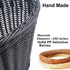 자전거 바구니 조절 가능한 가죽 스트랩이 있는 전면 핸들바 보관 액세서리 손으로 짠 방수 (블랙(25.4 x 19.1 17.8cm(10 7.5 7인치)), 자전거 바구니, 조절 가능한 가죽 스트랩이 있는 전면