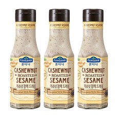 드레싱 캐슈넛 참깨 260g 3병, 3개